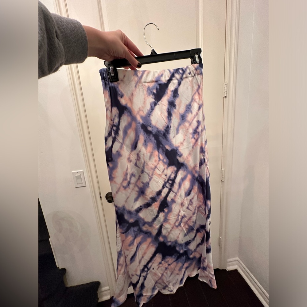 Tie-Dye Maxi Skirt